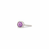 Birthstone Stud - Amethyst (February)