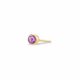 Birthstone Stud - Amethyst (February)