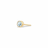 Birthstone Stud - Aquamarine (March)