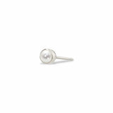 Birthstone Stud - Pearl (June)