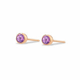 Birthstone Stud - Amethyst (February)