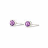 Birthstone Stud - Amethyst (February)
