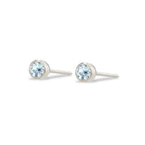 Birthstone Stud - Aquamarine (March)