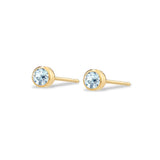 Birthstone Stud - Aquamarine (March)