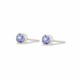 Birthstone Stud - Tanzanite (December)