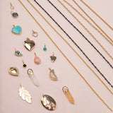 Turquoise Heart Charm