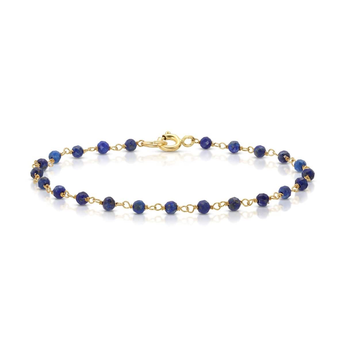 The Thistle Bouquet Bracelet on a white background. 