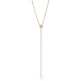 Gold Lariat Necklace