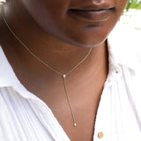 Diamond Drip Necklace