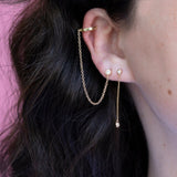 Coupling Ear Cuff + Stud