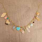 Turquoise Heart Charm