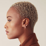 14k Gold Heartfelt Stud