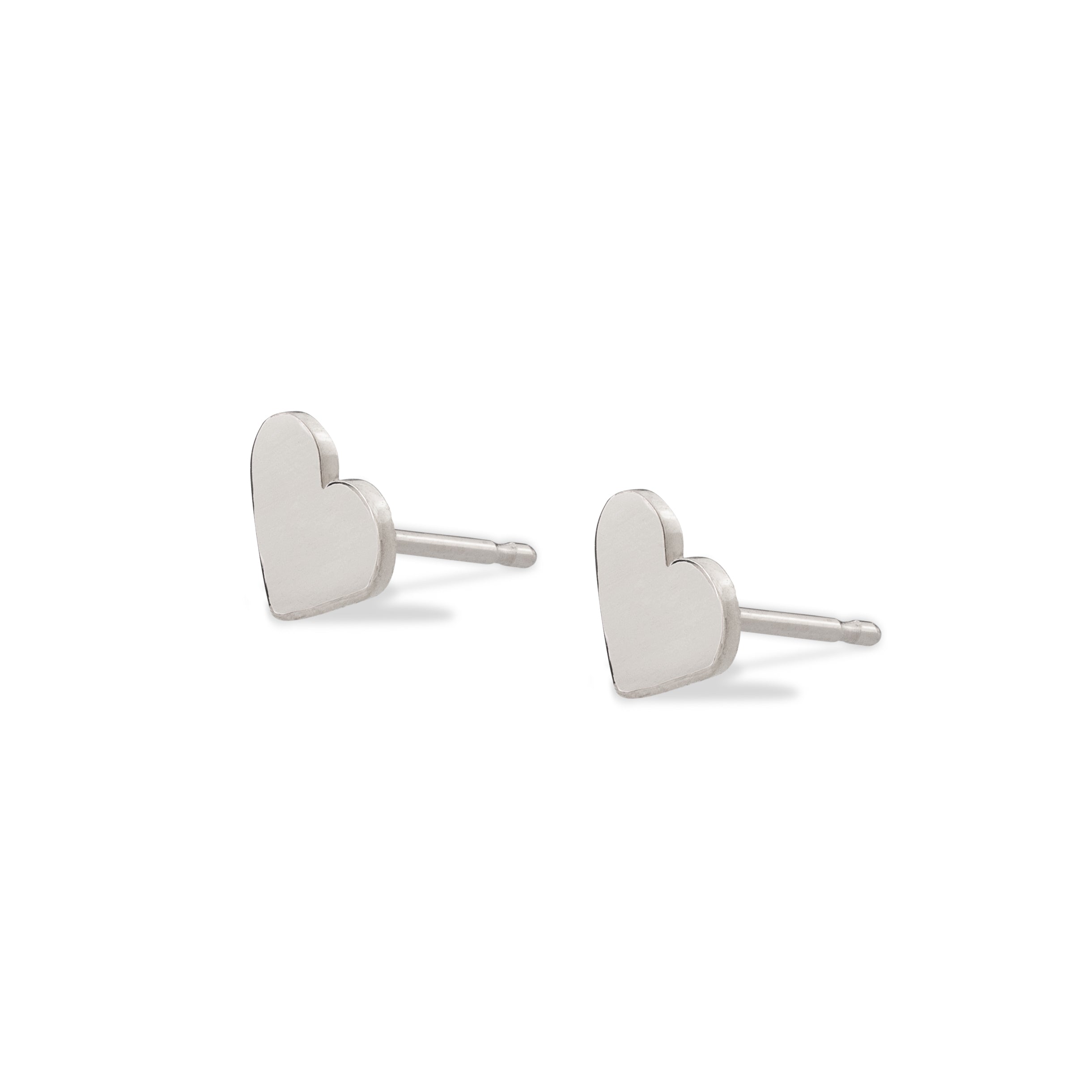 14k Gold Heartfelt Stud