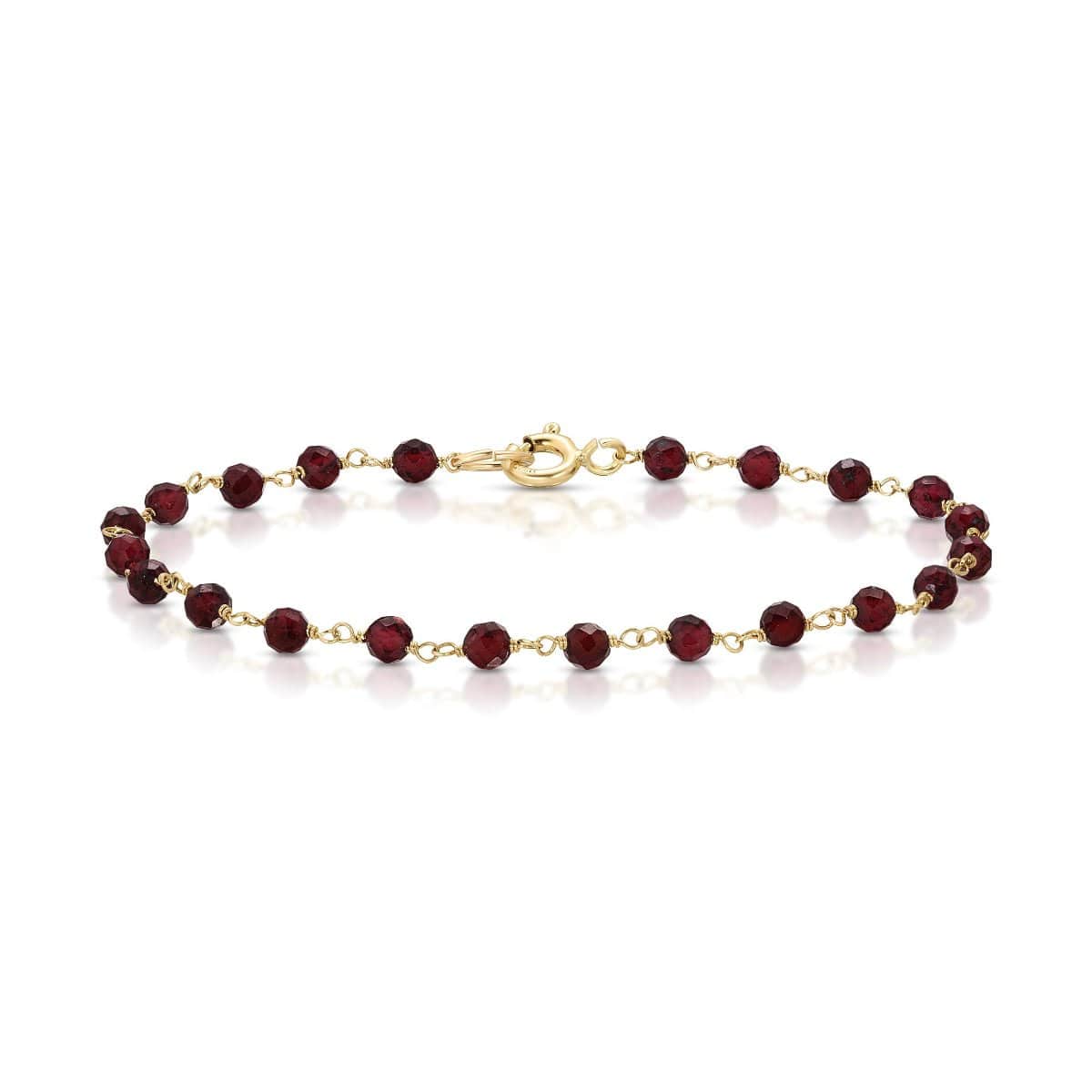 The Rose Bouquet Bracelet on a white background. 