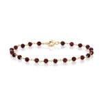 The Rose Bouquet Bracelet on a white background. 