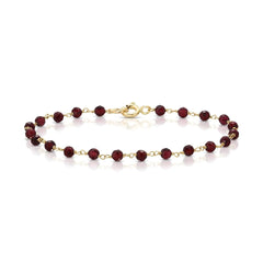 The Rose Bouquet Bracelet on a white background. 