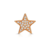Pavé Charm Stud - Star