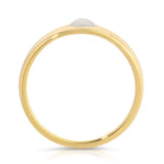 A Perla Pinky Ring on a white background. 